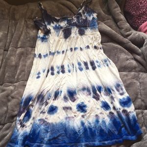 Acid wash dress